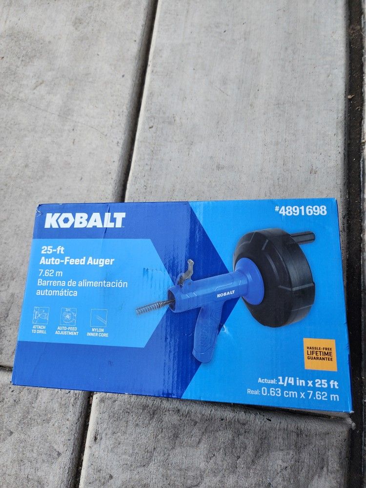 Kobalt 25 Ft Auto Feed Auger