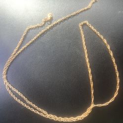 James Avery 28” Gold Chain