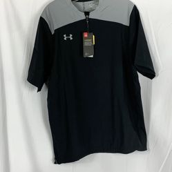 60 Under Armour Storm Triumph Baseball Cage Jacket Men s SMALL Black 1287619 for Sale in Boston MA OfferUp