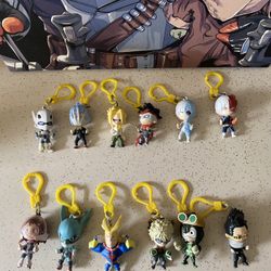 SDCC My Hero Keychains