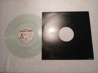 Sublime 12" Clear Vinyl Record