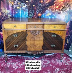 Antique Buffet Cabinet