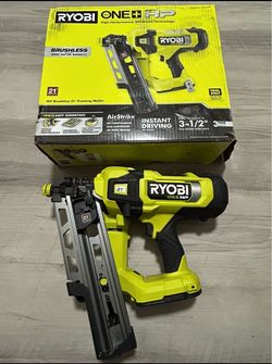 RYOBI ONE+ HP 18V Brushless Cordless AirStrike 21° Framing Nailer (Tool Only)
