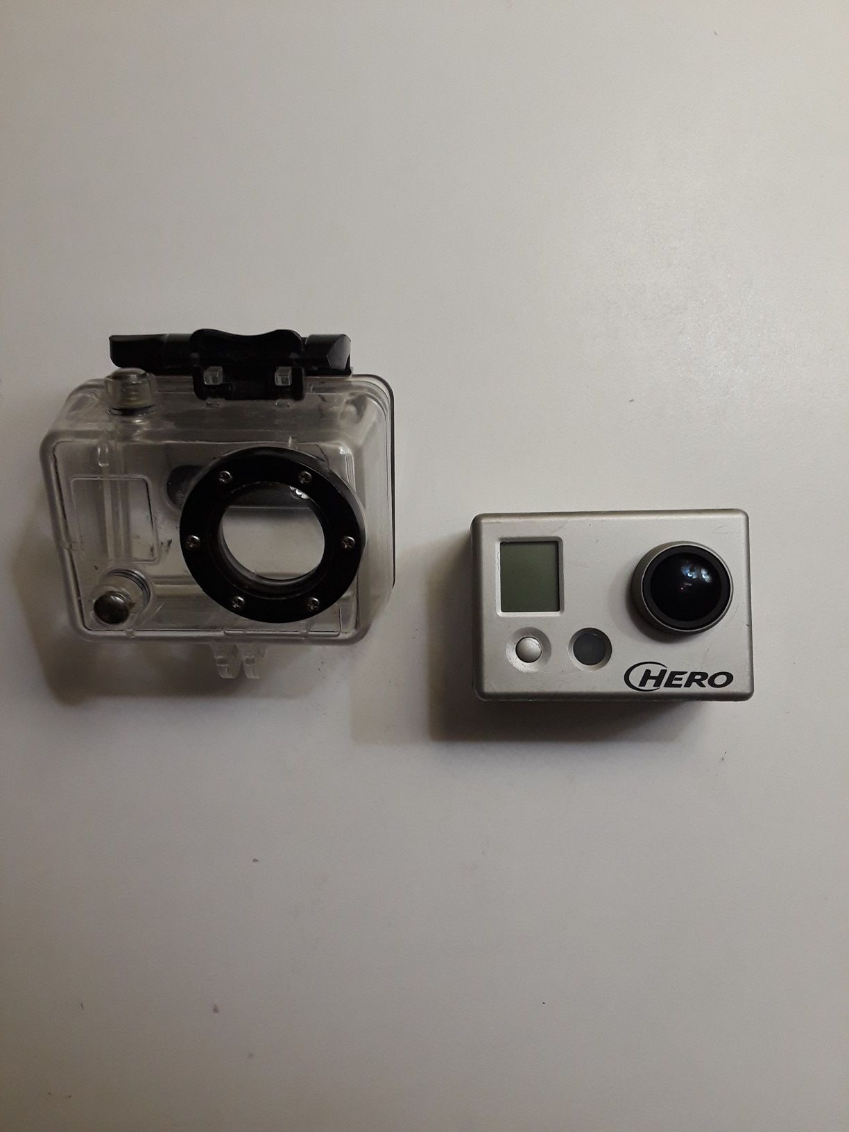 Go Pro Hero HD with water/windproof case