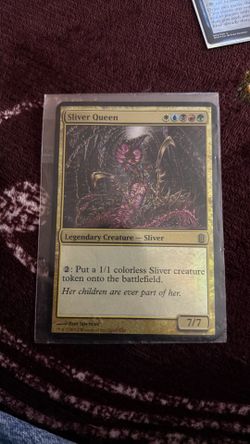 Magic The Gathering Sliver Queen card