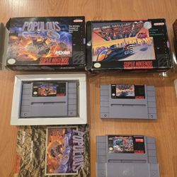 Snes Super Nintendo Bundle
