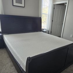 California King Size Bed Frame with Free Bed 