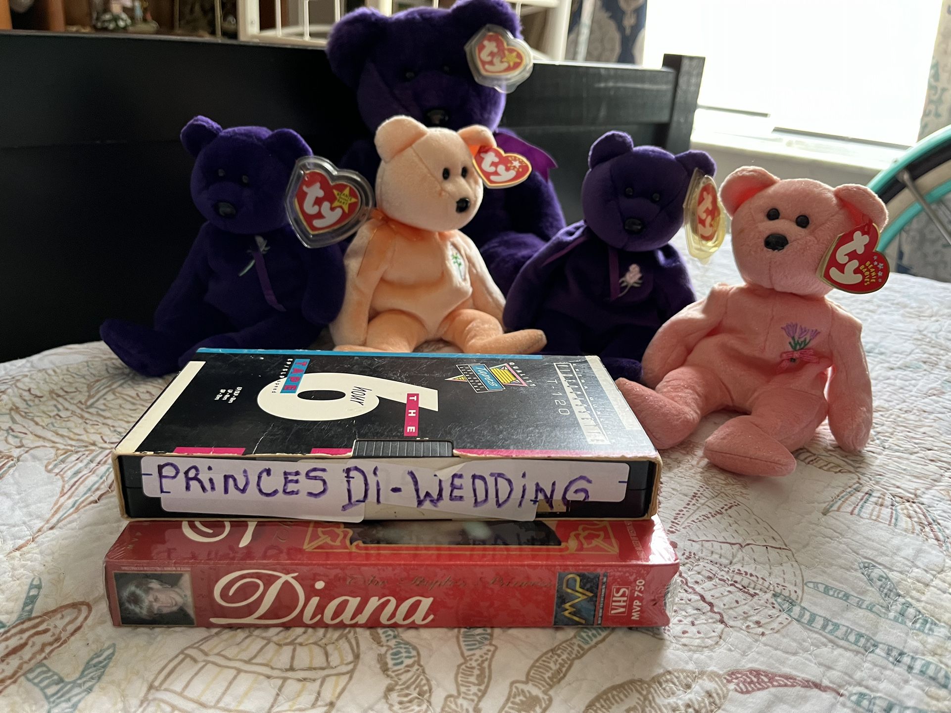 PRINCESS DI BEENIE BABIES / VHS TAPES OF LIFE