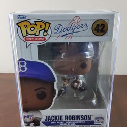 Funko Pop! Sports Legends Dodgers 42 Jackie Robinson Vinyl Figure
