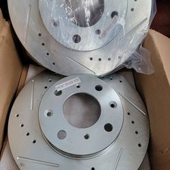 Cross Drilled & Slottted Rotors