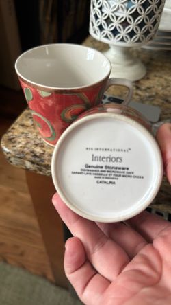 Two Genuine Stoneware Mugs - Catalina
