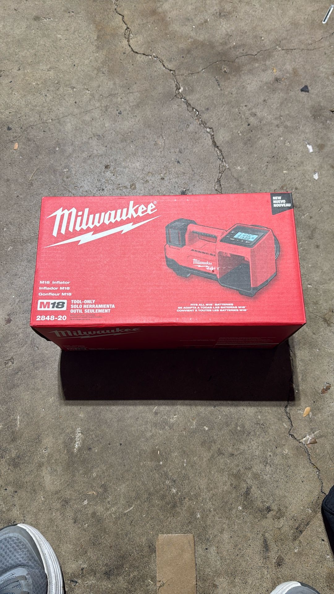 Milwaukee M18 Inflator