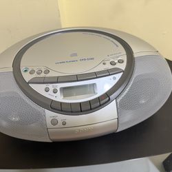 Sony AM FM Radio And CD Player 