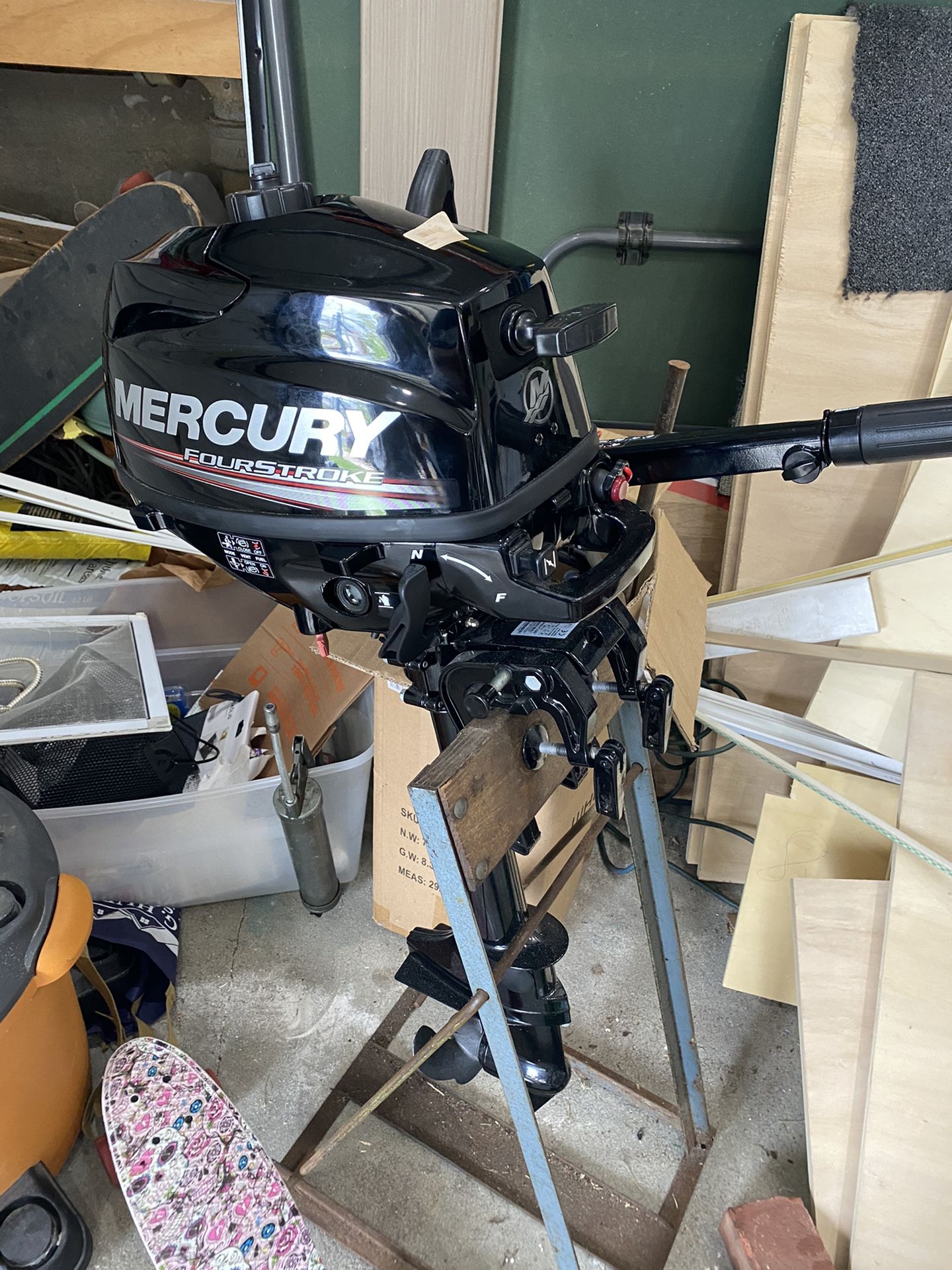 Brand New 2016 Mercury 3.5hp Motor