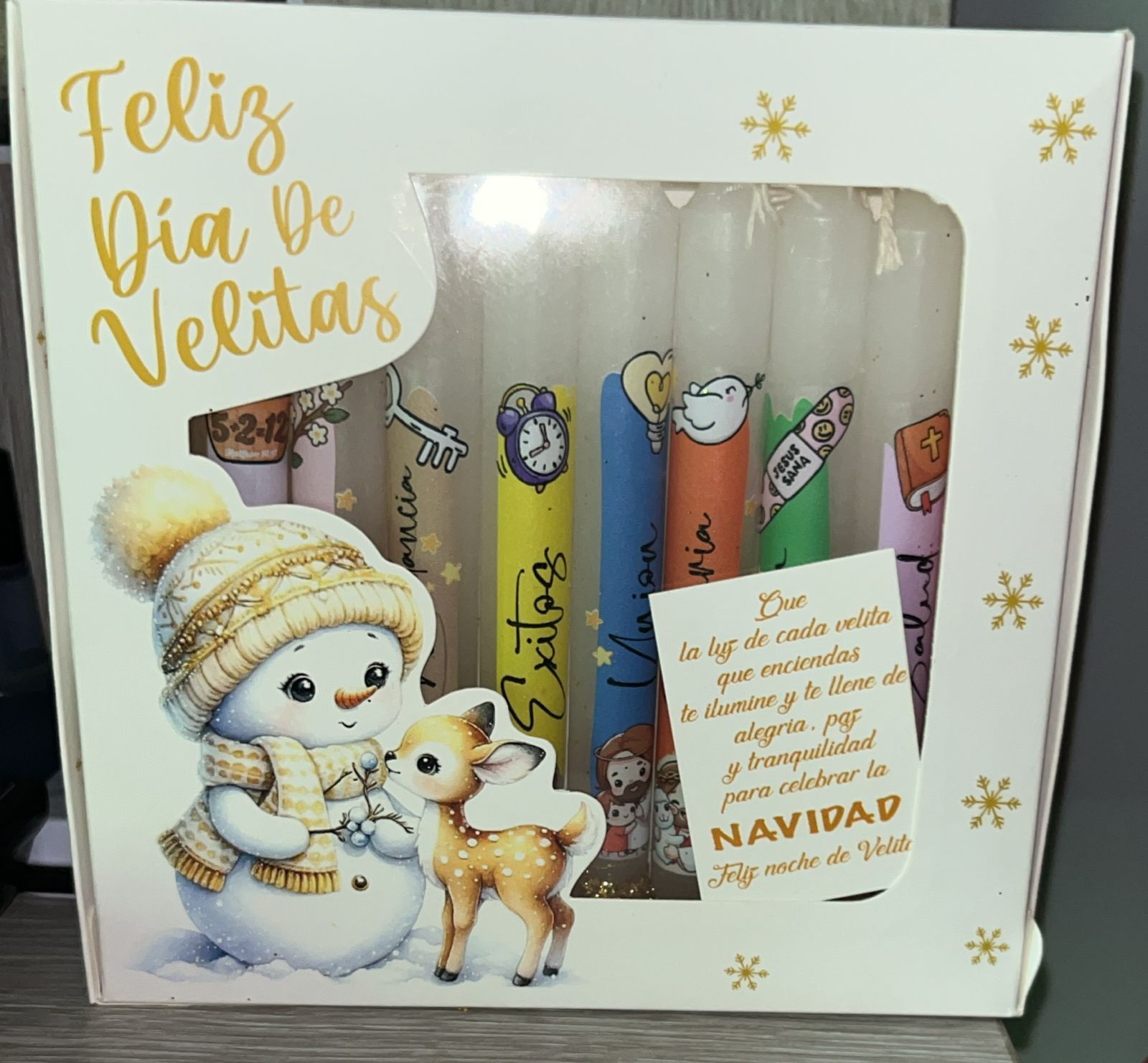 Caja De Velas X 10 Unidades