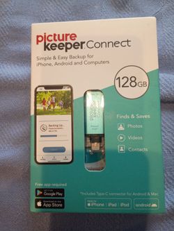 Picture Keeper Connect.  128GB.  USB Flash Drive Apple Android & PC Devices