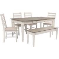 Holidays Are Here. New Farmhouse Tables Just arrived  Table And Storage Bench $1000 Special Can Deliver Or 6 Chairs 