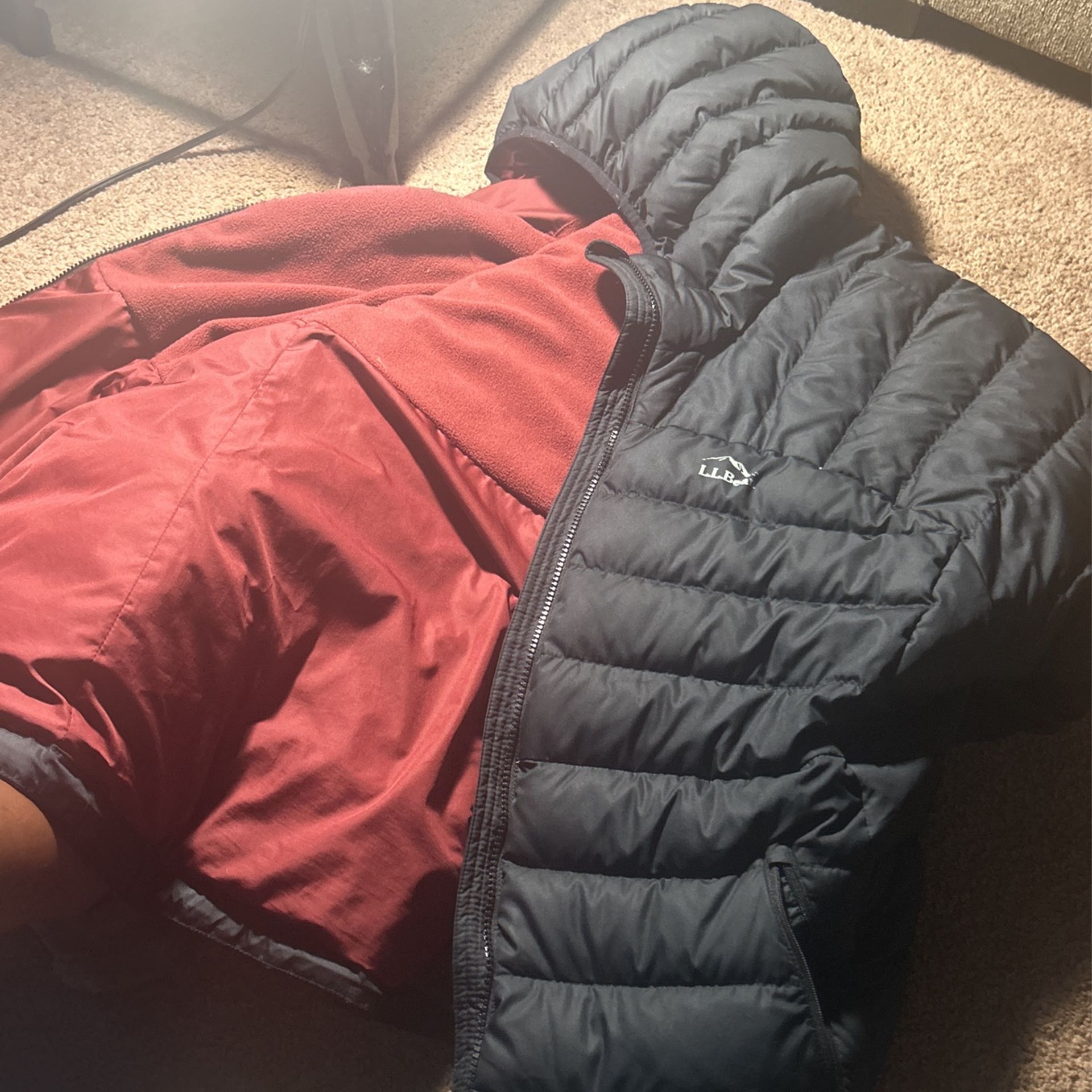 LL Bean hooded Jacket