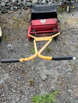 Hand Push Reel Mower MCLANE ‘17-PH-7’Red / Yellow 17”