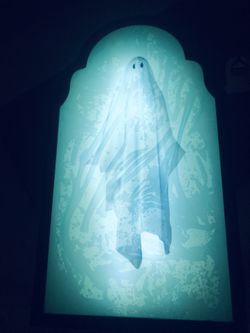 NIB HALLOWEEN HOLOGRAM GHOST MIRROR