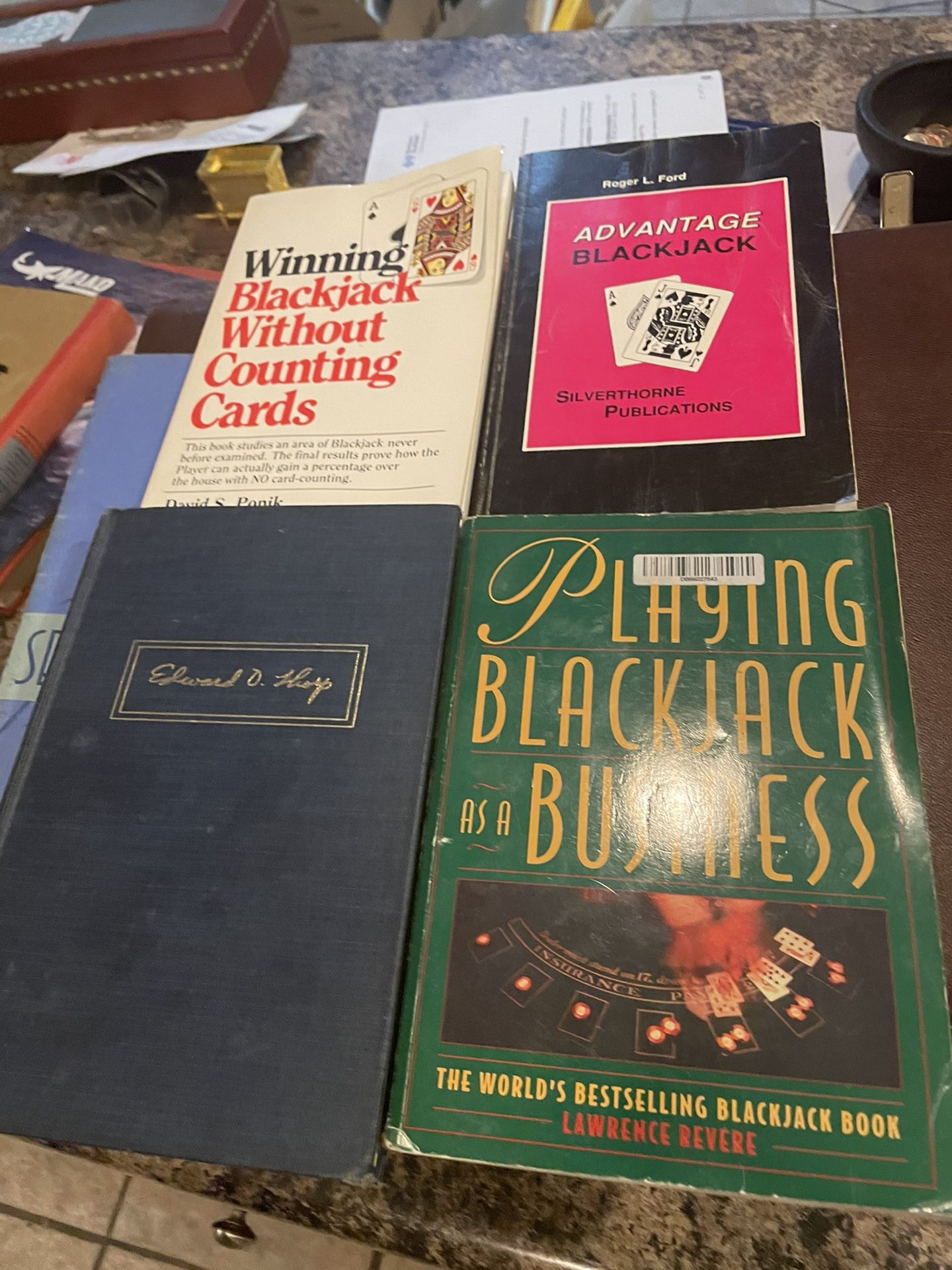 Casino Blackjack Set Of Books