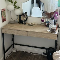 Desk With Or Without Chair