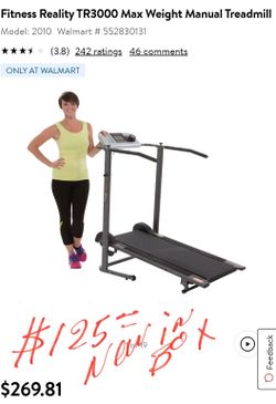 Treadmill TR 3000 magnetic