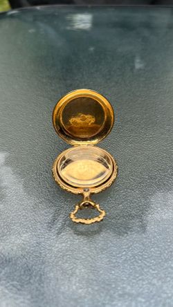 Vintage , Hunting case , pocket watch case / Victorian era hinged