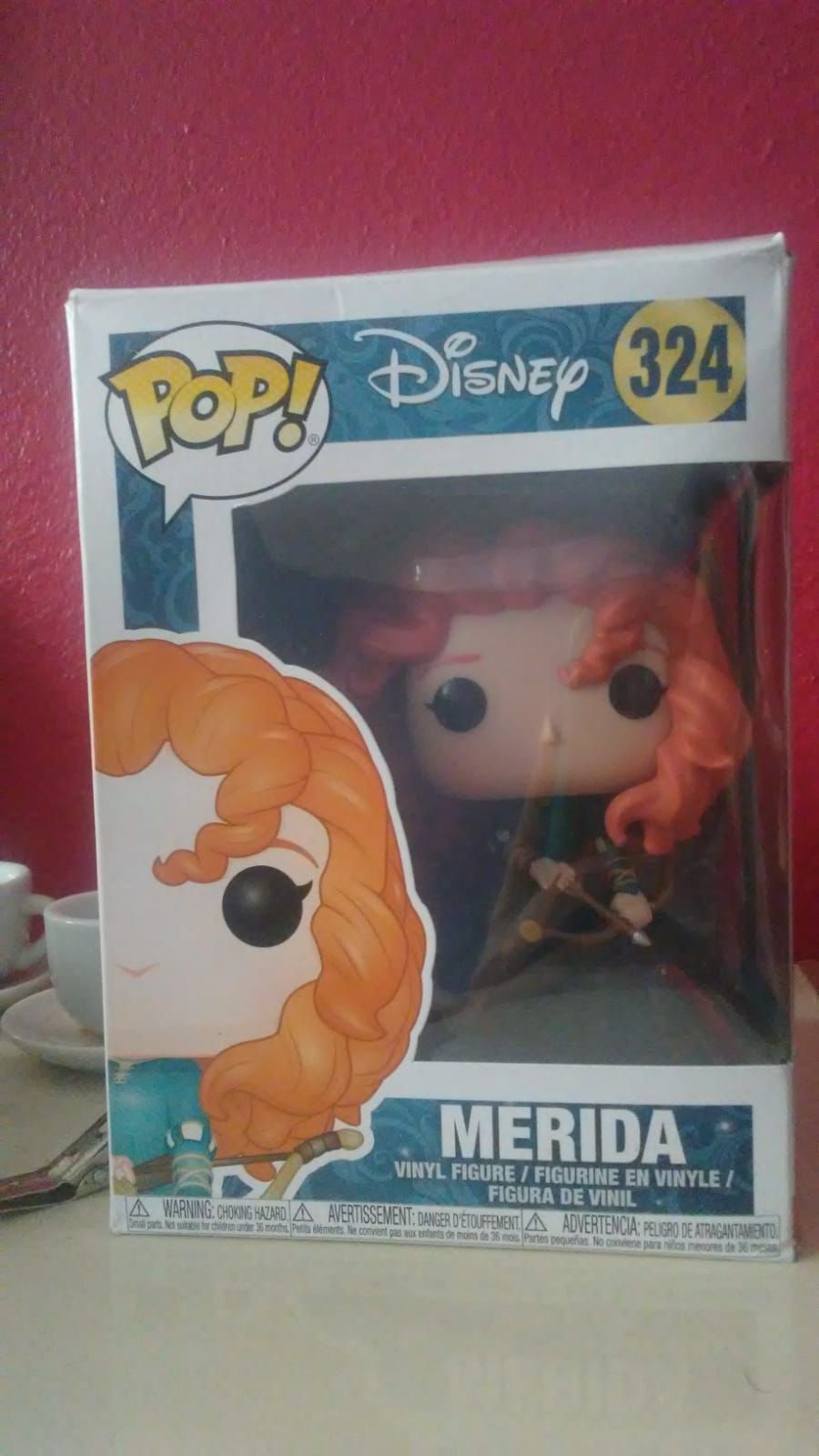 Funko Pop vinyl figure Disney's Brave- Merida