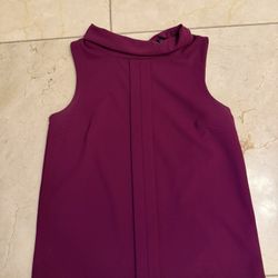 Banana Republic Women's Sleeveless Blouse Fuscia Size Medium