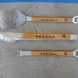 NFL Houston Texans 3-Piece BBQ Set