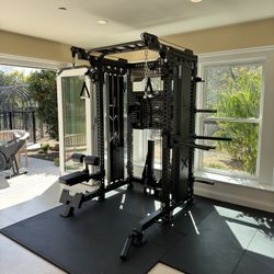 Squat Rack🔹All In One Home Gym🔹Dual Cable Machine