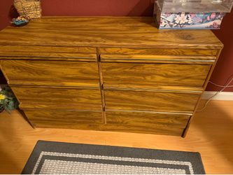 Wood dresser