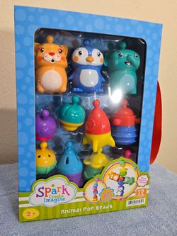 Spark Animal Pop Beads kids toy