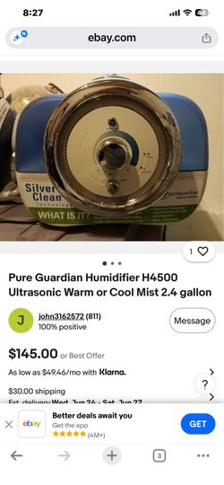 Humidificador pureguardian