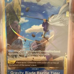 Gravity Blade Raging Tiger (Alternate Art) - Premium Booster -The Best- Vol. 2 (PRB-02)
