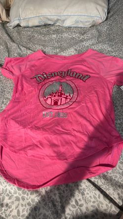 Disneyland pink women shirt size small