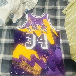 Shaquille O’Neal 1996-97 Men’s Lakers Authentic NBA Jersey 