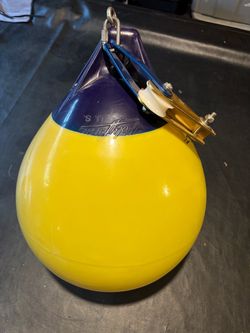 Polyform boat anchor ball  rope hold and pulley system