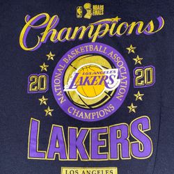 NIKE LOS ANGELES LAKERS CHAMPIONS 2020 MENS SHIRT