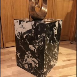 Faux Marble Table - Message Before Buying: Made To Order