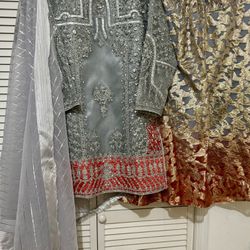 Formal Fancy Sharara Dress