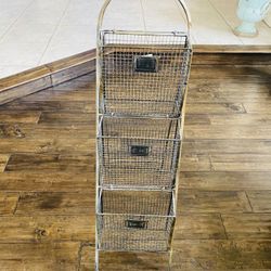 3 Piece Metal Basket Set