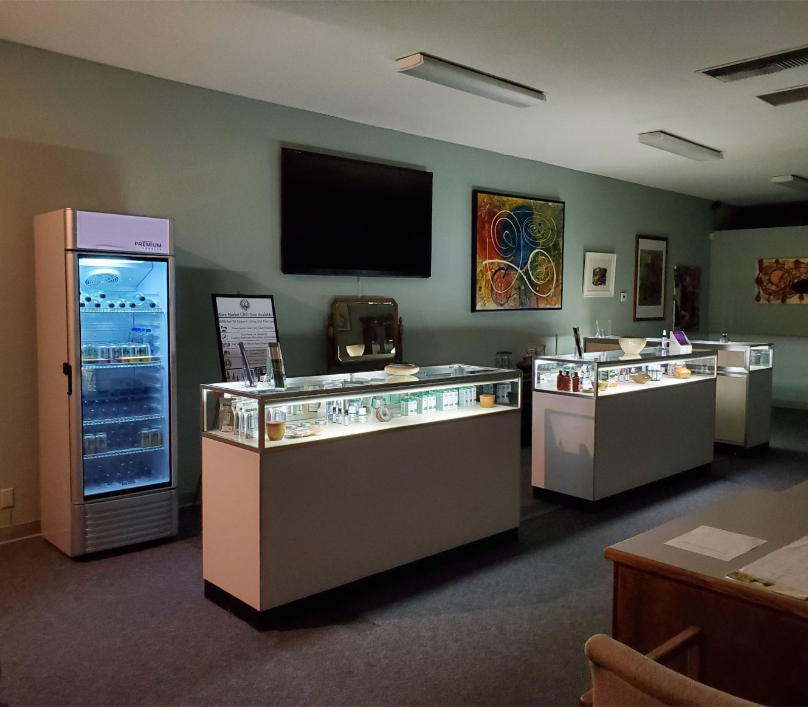Display Cases With LED