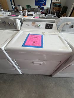 Whirlpool White electric Dryer