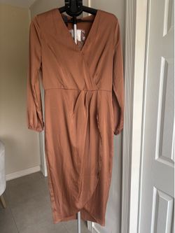 Satin Ladies Dress