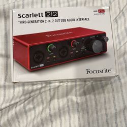Scarlet 2i2 3rd Gen - Audio Interface 