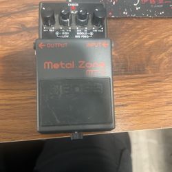 Boss MT-2 Metal zone Pedal