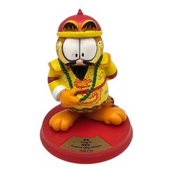 Vtg 1999 Kang Xi PAWS Garfield P&G Watson's The Coolest Cat in History Figure