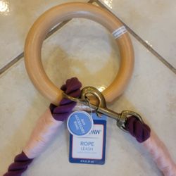 Top Paw Explorer Collection Rope Dog Leash: 4-ft long
